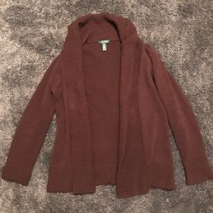 Ralph Lauren brown cardigan